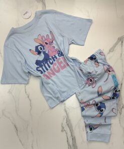 Pyjama Haut demi manche Primark - Stitch & angel -