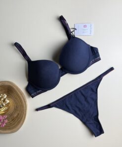 Ensemble 2 pcs primark " bleu marine love to lounge "