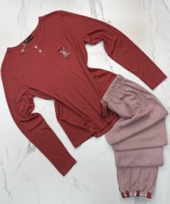 Pyjama Manche longue "Orange"