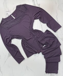 Pyjama manche longue "Violet"