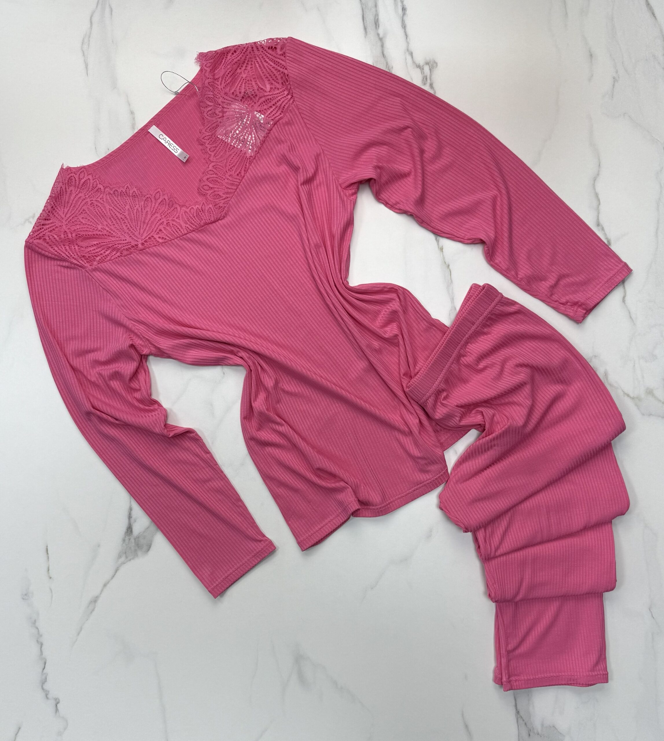 Pyjama manche longue "Fushia"