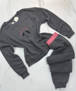 Pyjama haut manche longue "Gris"