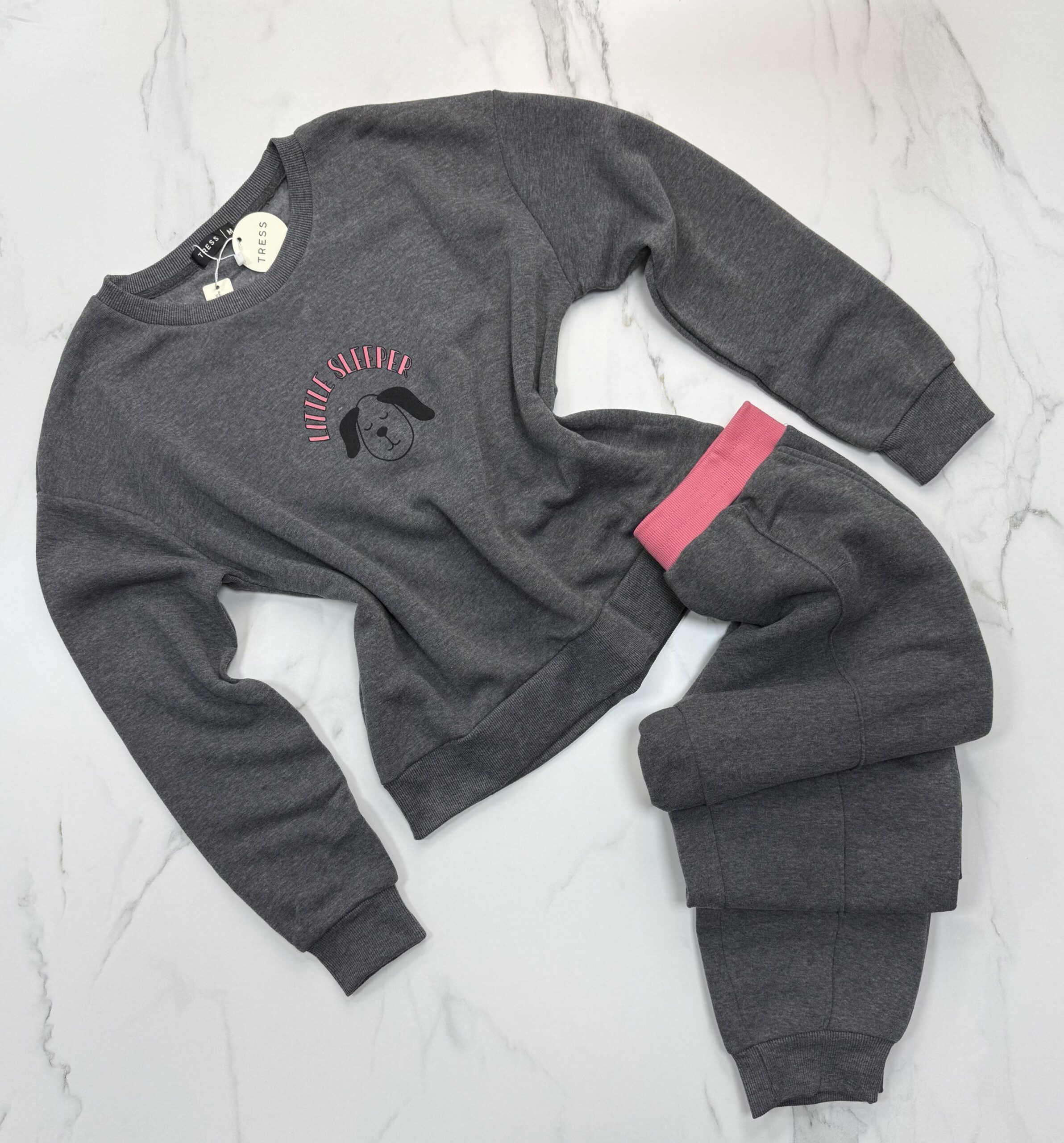 Pyjama haut manche longue "Gris"