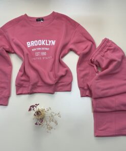 Alternative view of Pyjama haut manche longue "Rose"