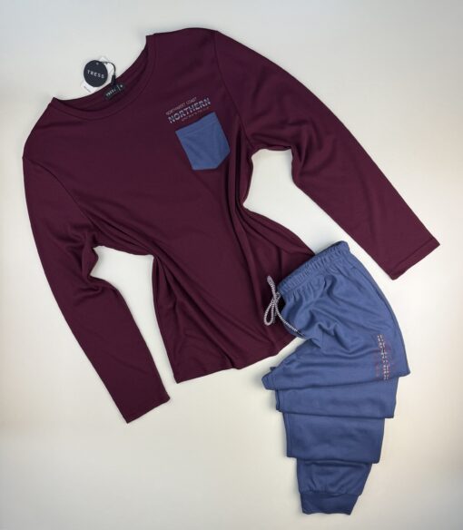 Pyjama homme "Bordeaux"