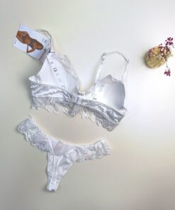 Alternative view of Ensemble 2 pcs - H - blanc