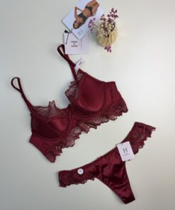 Ensemble 2 pcs - H - bordeaux