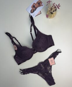 Ensemble 2pcs -H-"Aubergine"