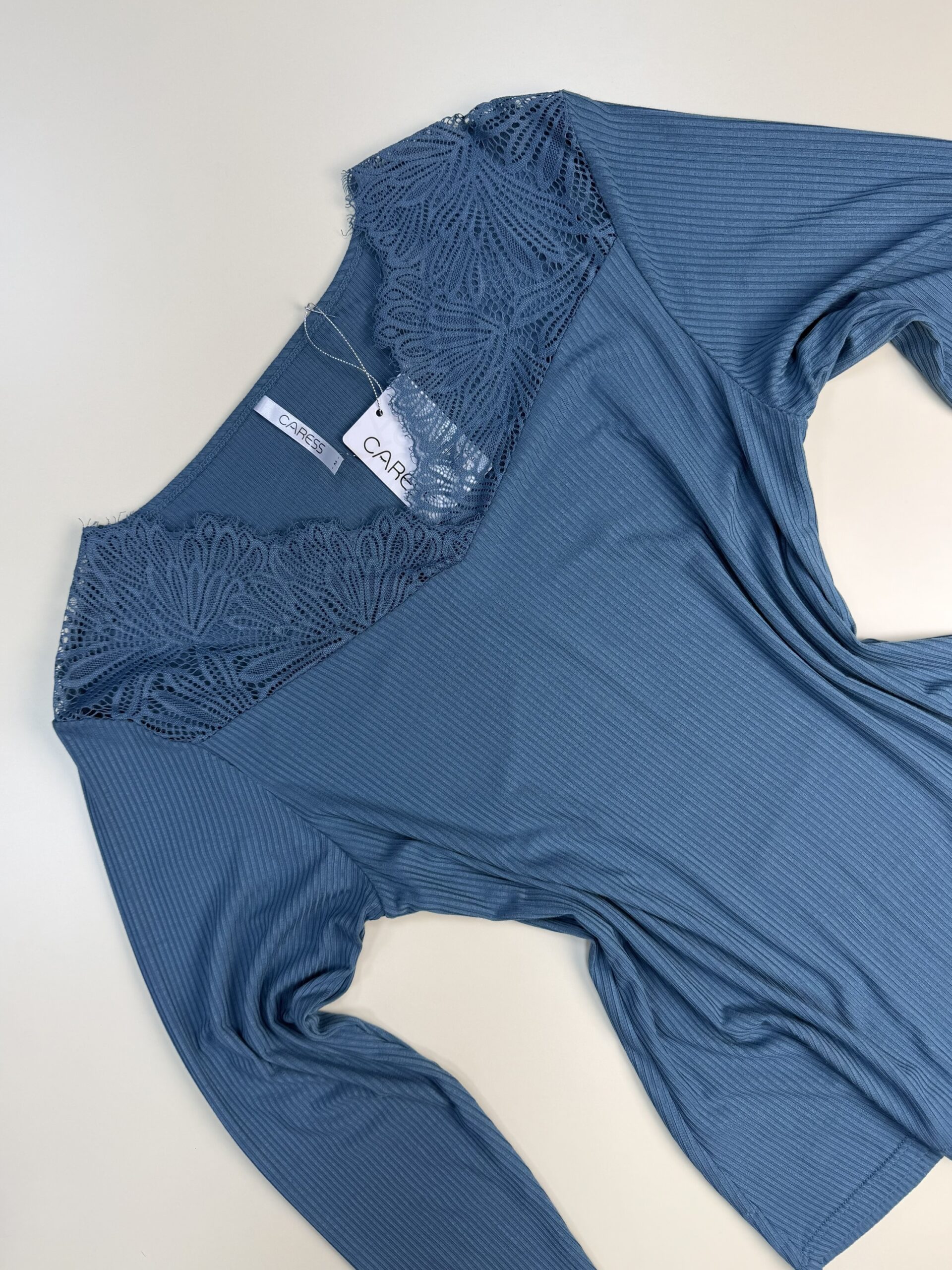 Pyjama manche longue "Bleu/vert" – Image 2