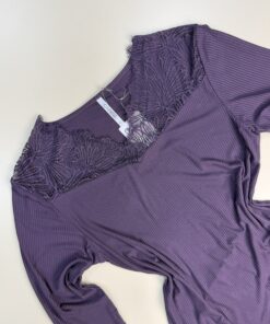 Alternative view of Pyjama manche longue "Violet"