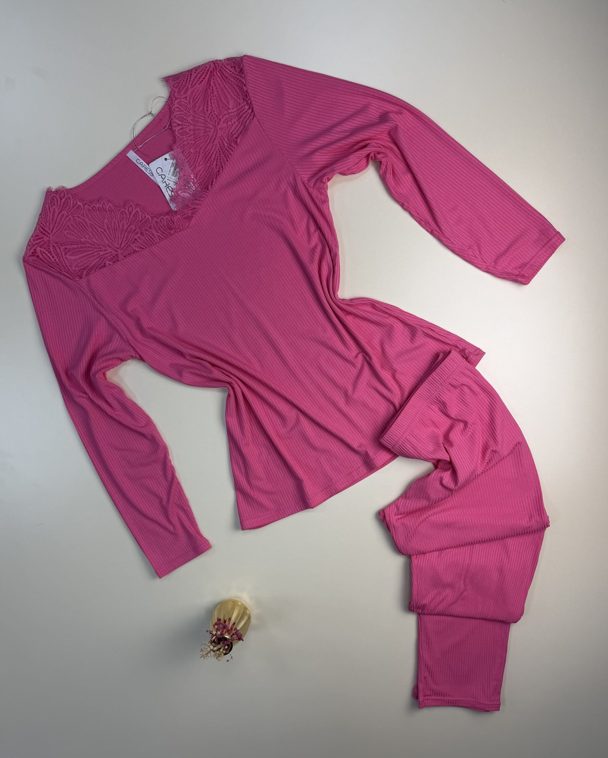 Pyjama manche longue "Fushia"