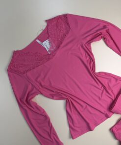 Alternative view of Pyjama manche longue "Fushia"