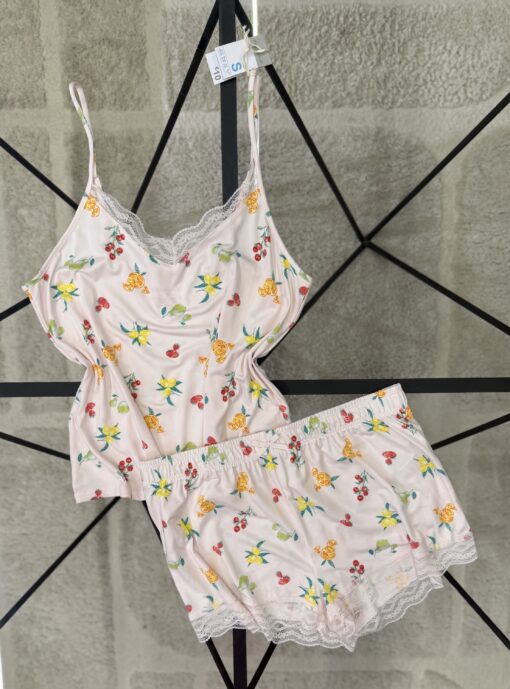 Pyjama short bustier - Primark - " Motif fruit "