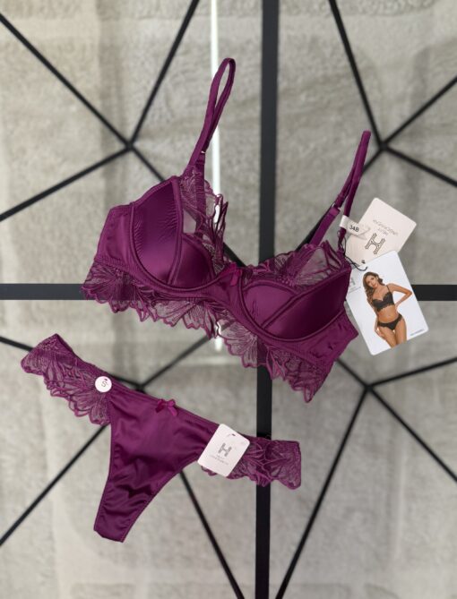 Ensemble 2 pcs - H - aubergines
