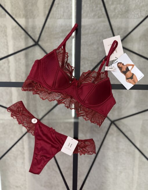 Ensemble 2 pcs - H - bordeaux