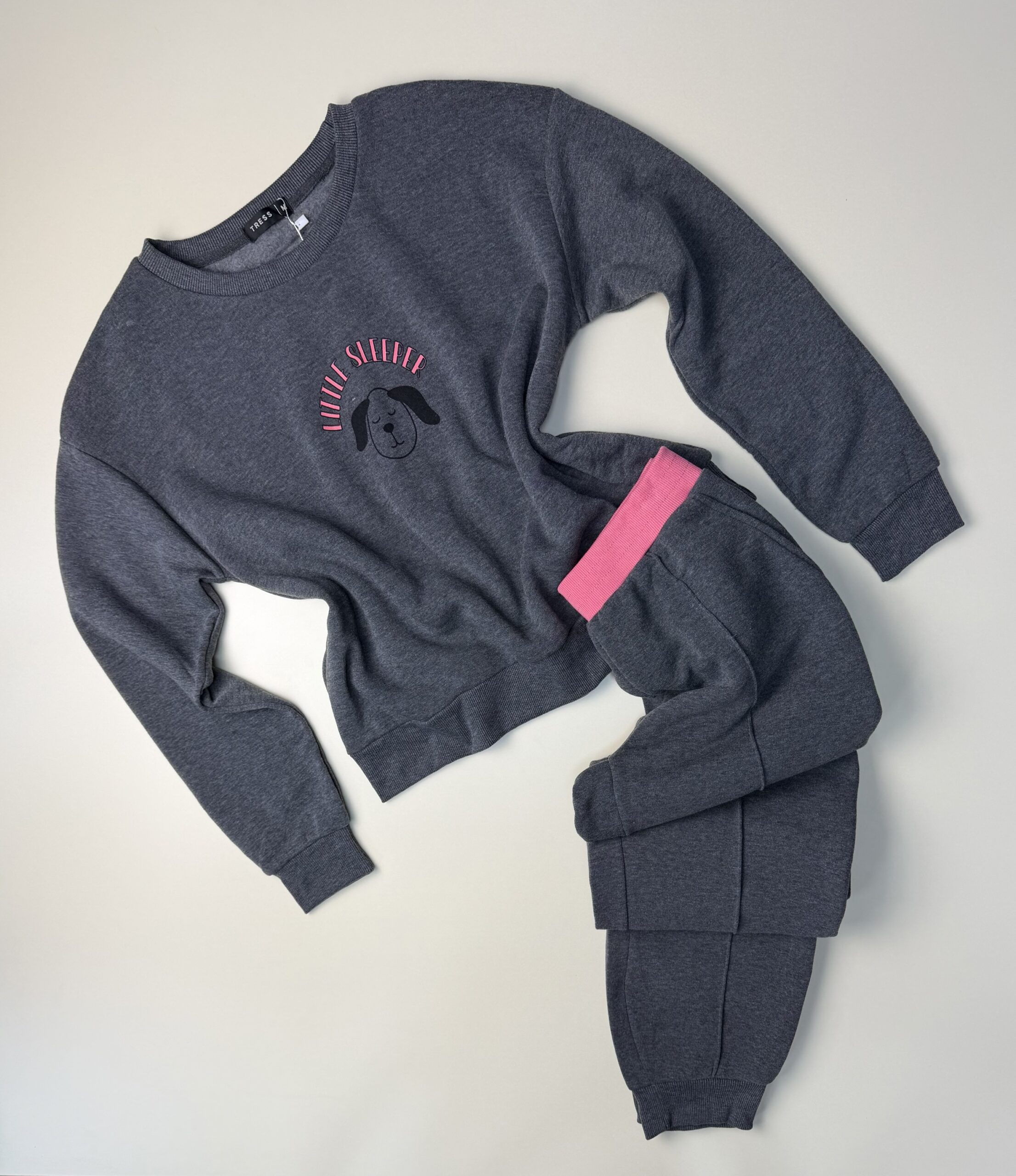 Pyjama haut manche longue "Gris"