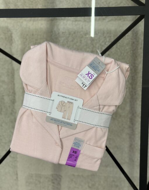 Pyjama haut boutonné pantalon Primark " Rose Unie "