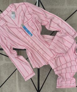 Alternative view of Pyjama haut boutonné pantalon Primark " Rose a Rayures "
