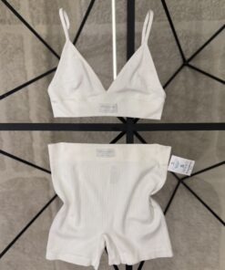 Short - brassière - Primark - blanc