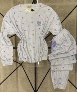 Alternative view of Pyjama haut manche longue"Bleu"