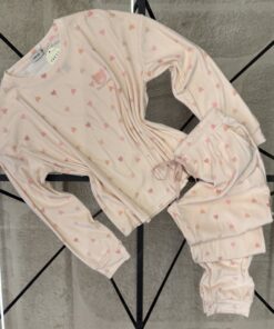 Pyjama haut manche longue "Rose"