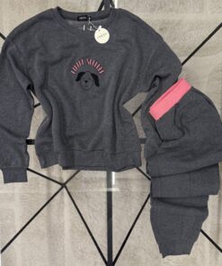 Alternative view of Pyjama haut manche longue "Gris"