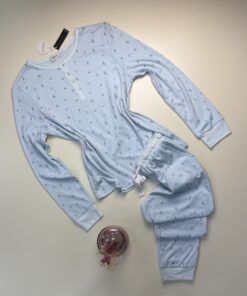 Pyjama manche longue "Bleu"