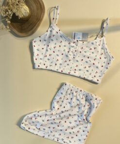 Alternative view of Pyjama short crop top - Primark - " fruit des bois "