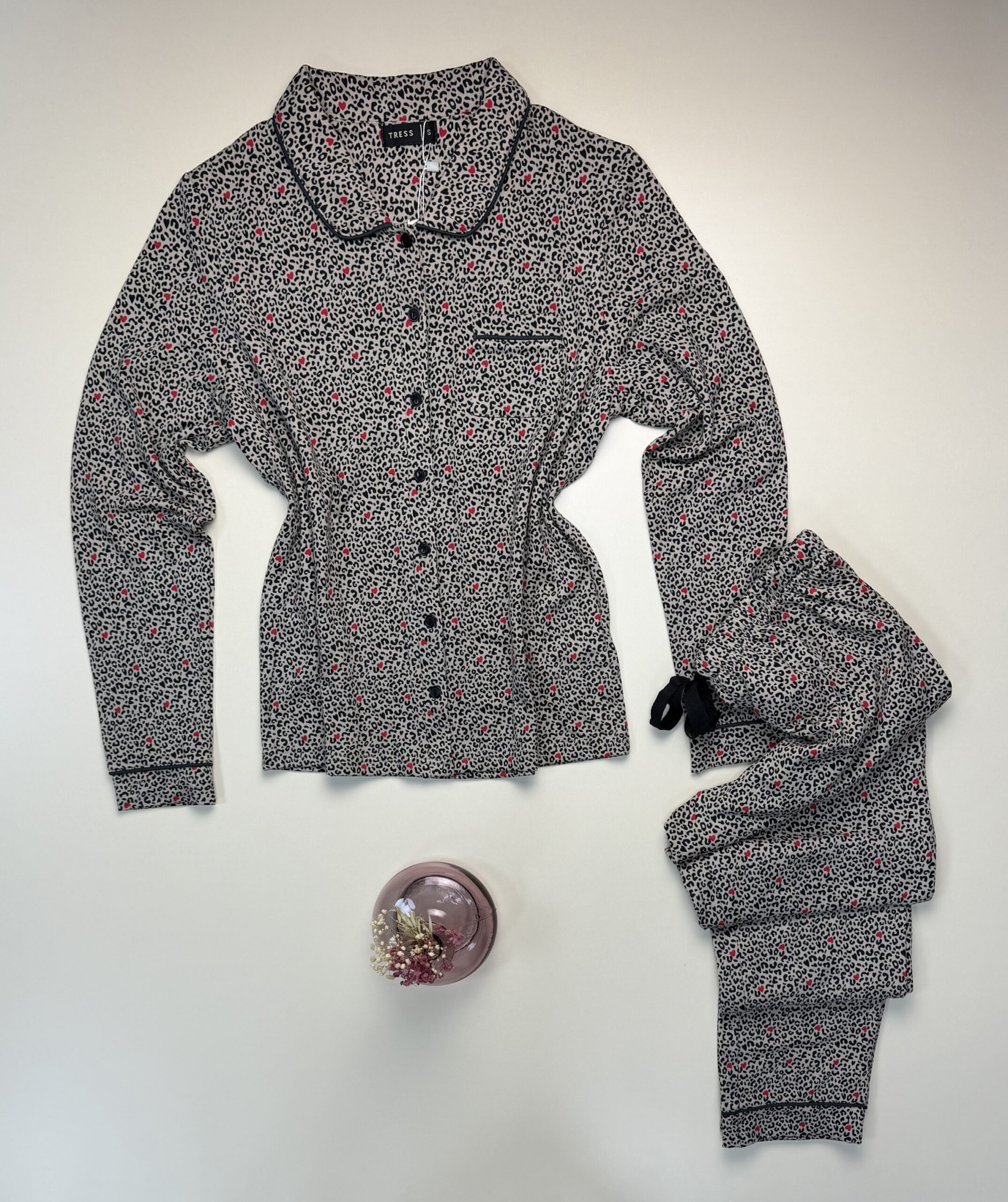 Pyjama Boutonnée "Leopard Beige" – Image 3