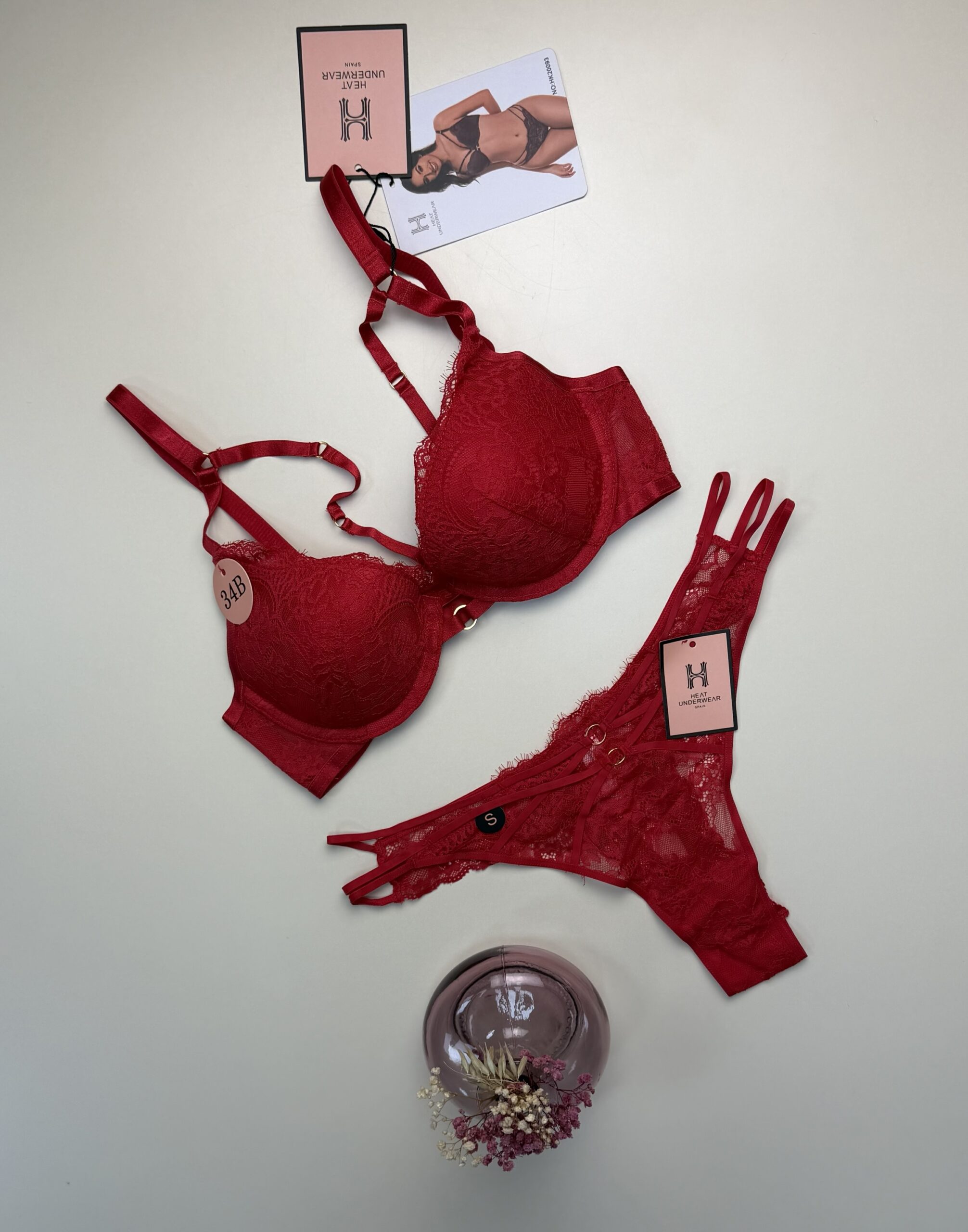 Ensemble 2pcs -H-"Rouge"