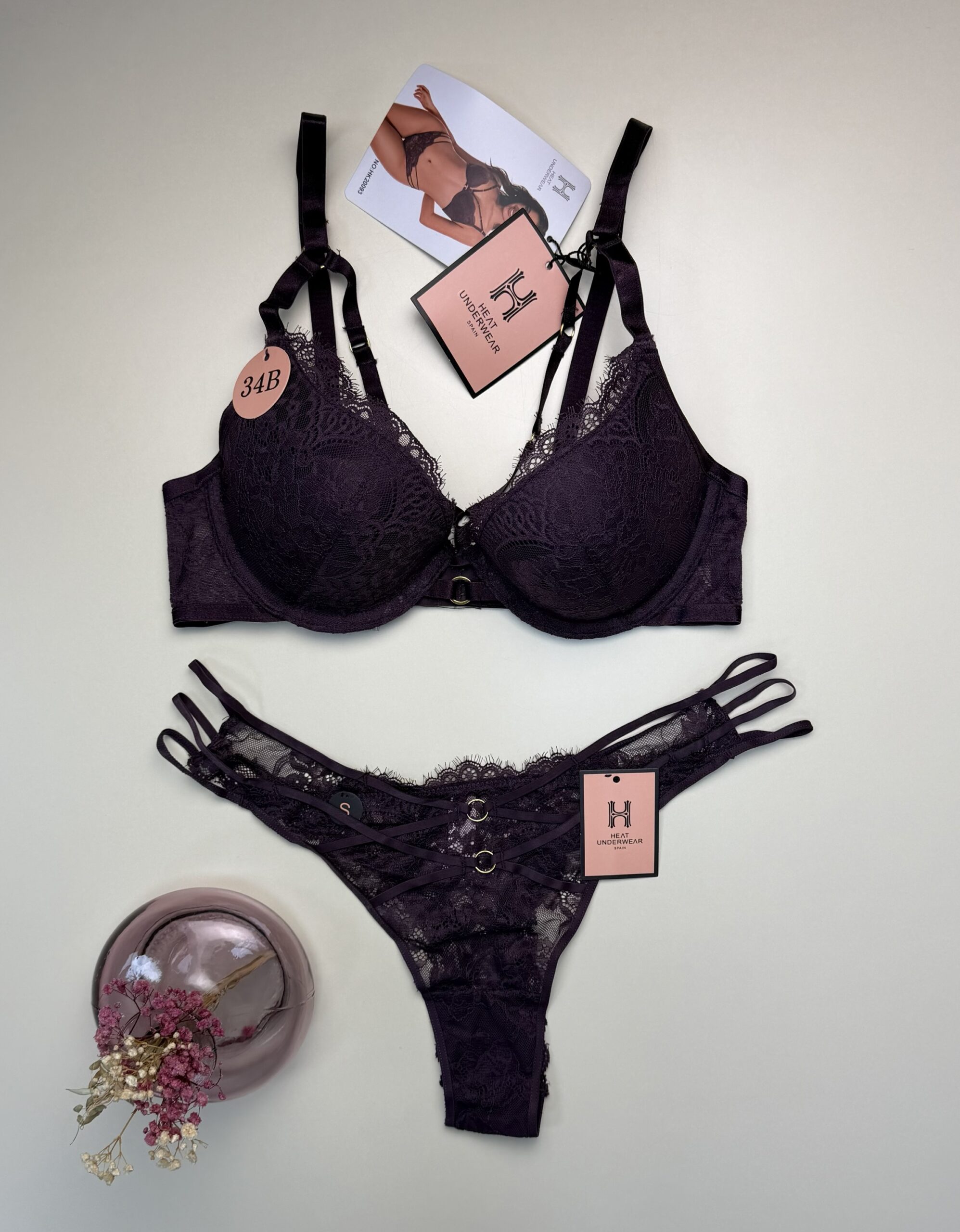 Ensemble 2pcs -H-"Aubergine" – Image 2