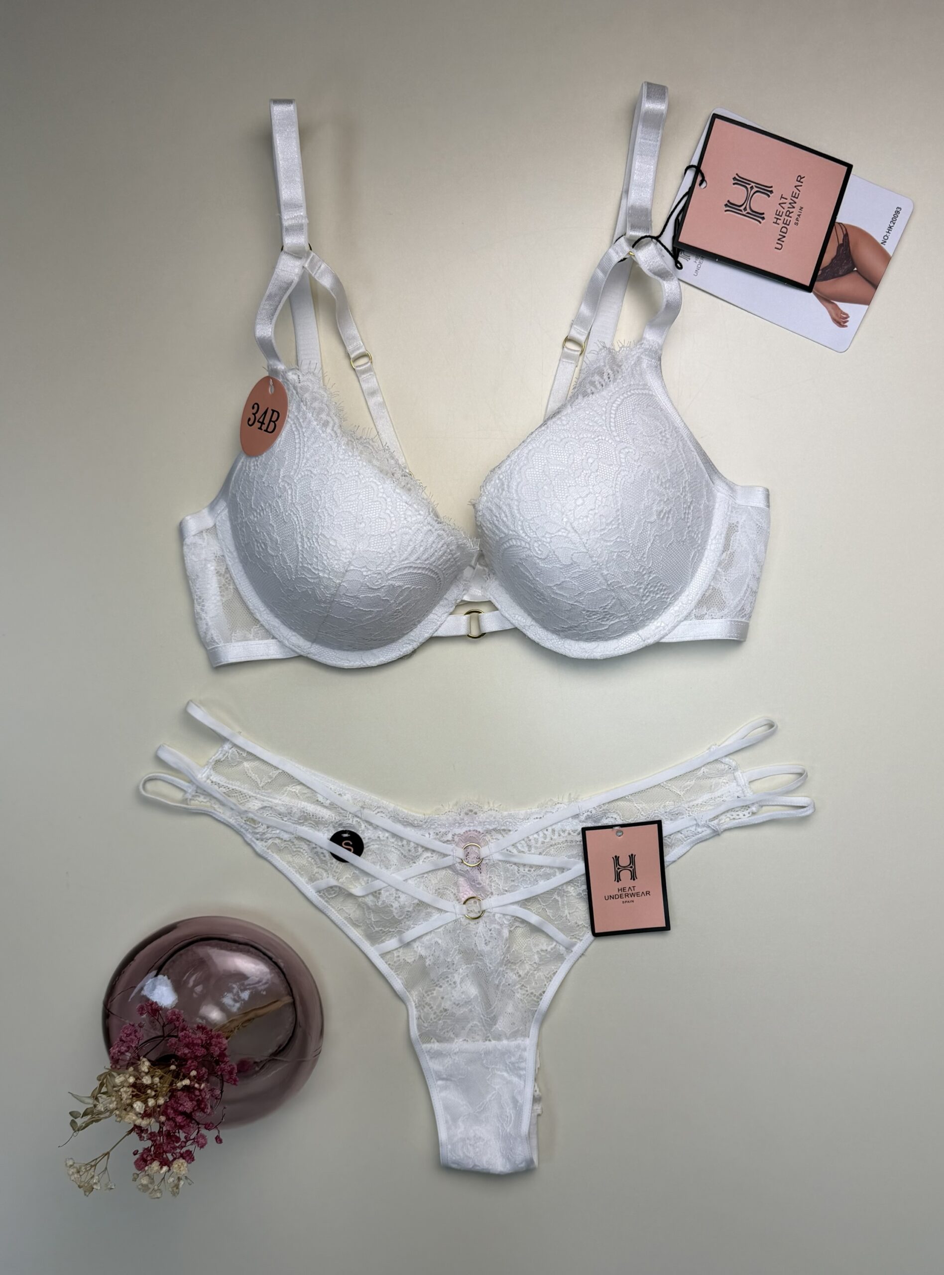 Ensemble 2pcs -H-"Blanc" – Image 2