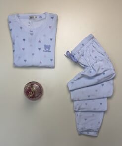 Alternative view of Pyjama haut manche longue"Bleu"