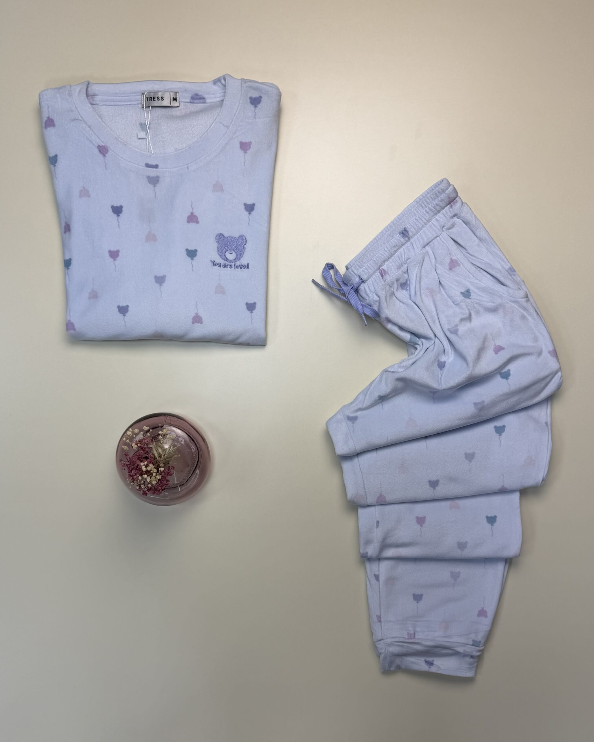 Pyjama haut manche longue"Bleu" – Image 2