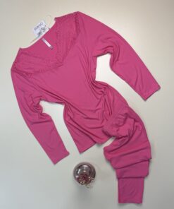 Pyjama manche longue "Fushia"