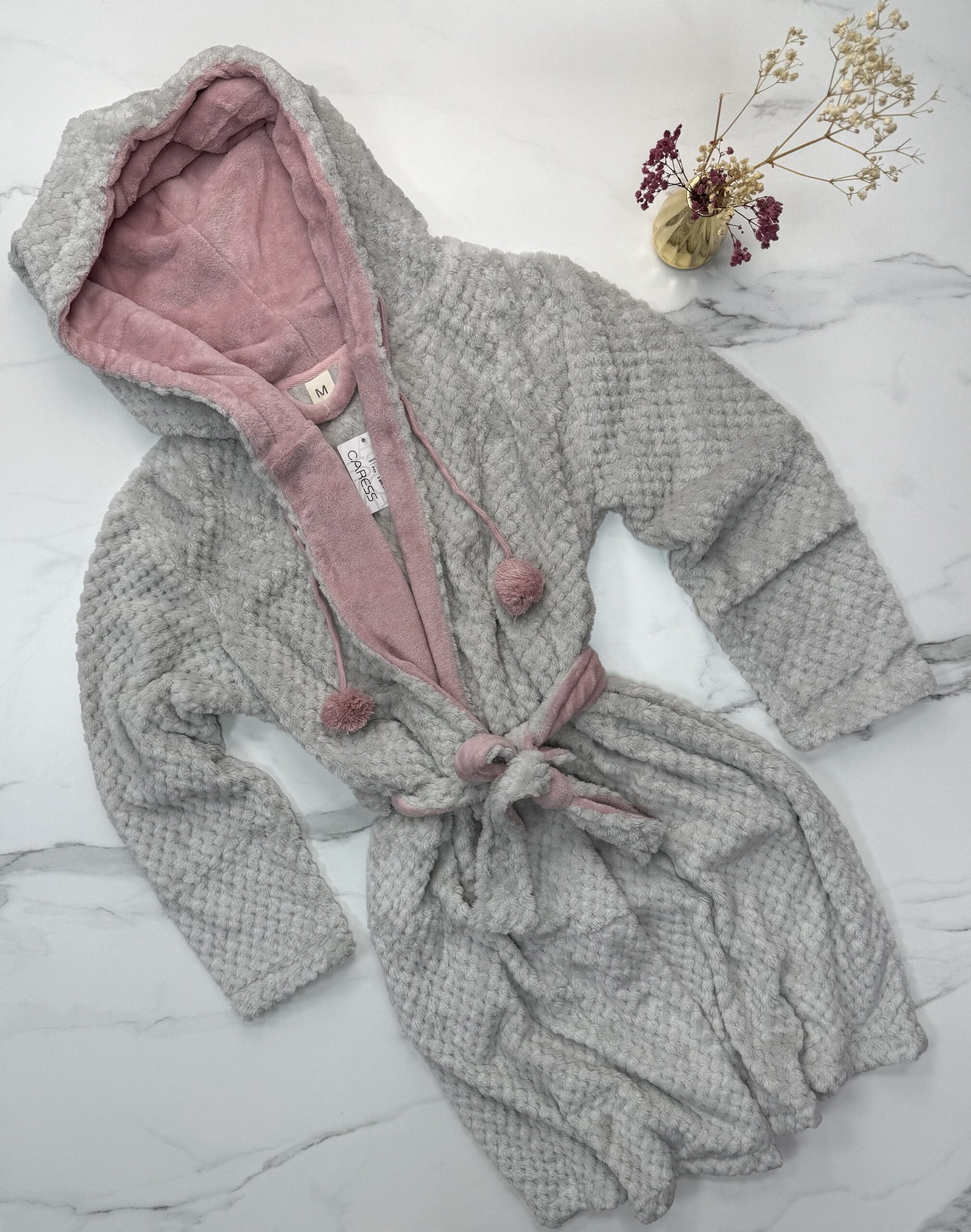 Robe de chambre - Caress - Gris