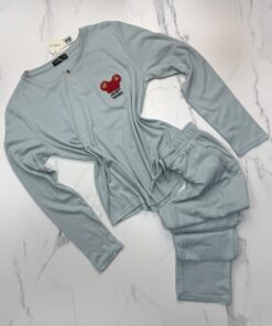 Pyjama manche longue "Vert"