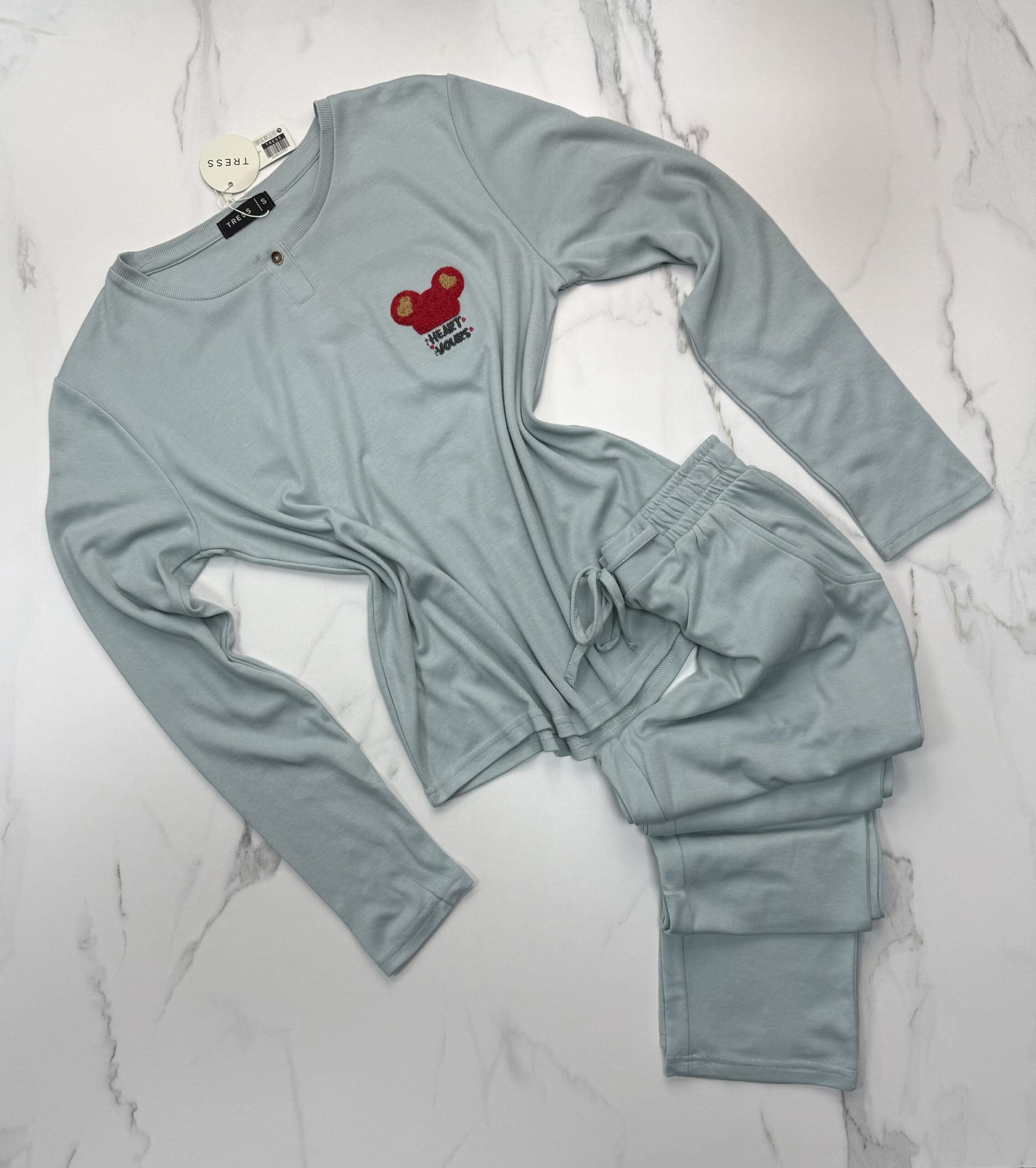 Pyjama manche longue "Vert"