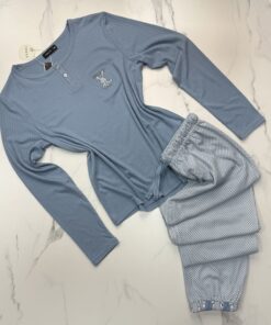 Pyjama Manche longue "Bleu"