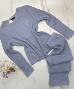 Pyjama manche longue "Bleu"