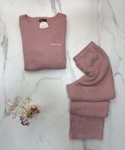 Alternative view of Pyjama manche longue "Rose"