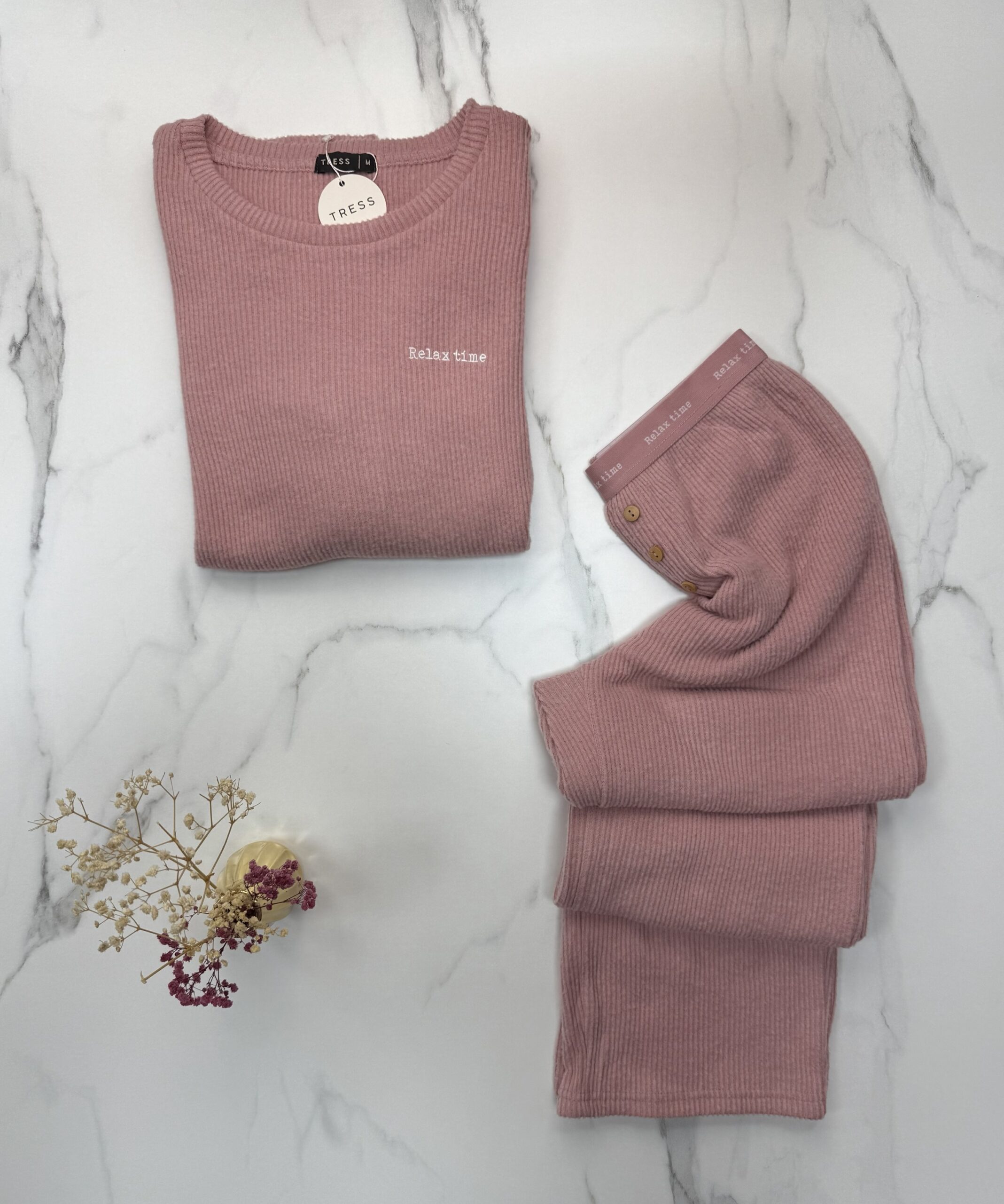 Pyjama manche longue "Rose" – Image 2