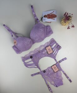 Alternative view of Ensemble  3 pcs H "Mauve" Push up