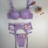 Ensemble  3 pcs H "Mauve" Push up
