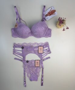Ensemble  3 pcs H "Mauve" Push up