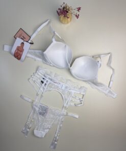 Alternative view of Ensemble  3 pcs H "Blanc" Push up