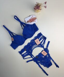 Alternative view of Ensemble  3 pcs H "Bleu" Push up