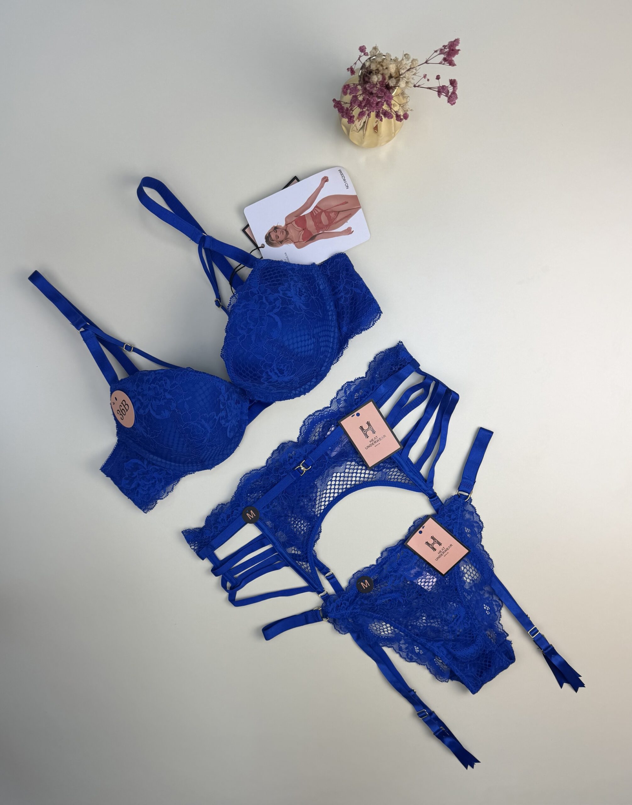 Ensemble 3 pcs H "Bleu" Push up – Image 2