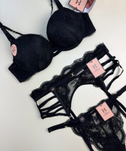 Alternative view of Ensemble  3 pcs H "Noir" Push up