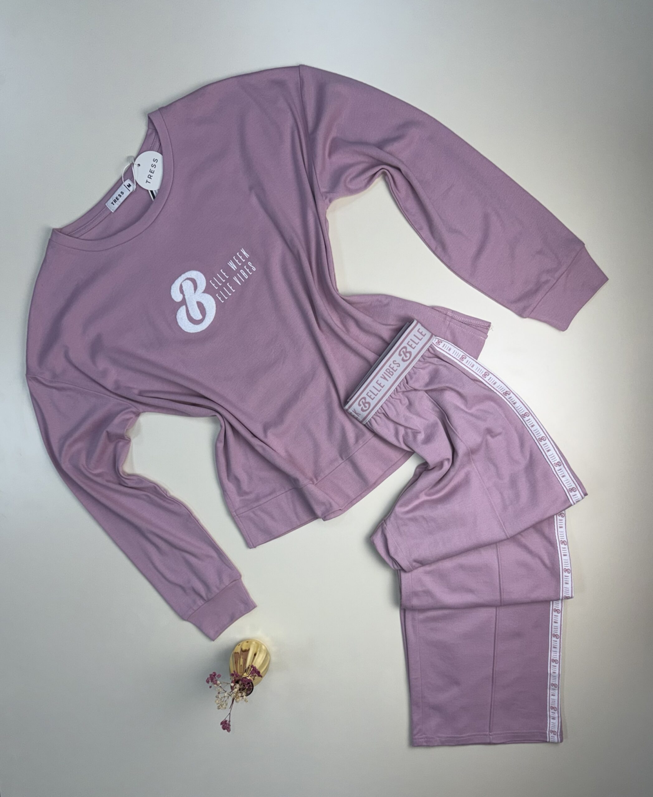 Pyjama manche longue "Rose"